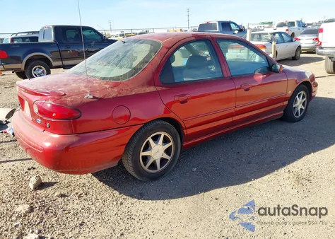 1996 Ford Contour Se from USA, damaged, VIN 3FALP67L0TM114874